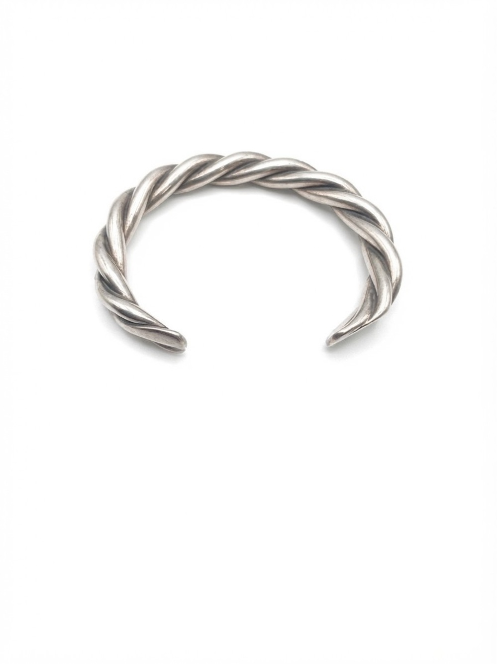 Silpada Silver Twisted Open Cuff Bracelet